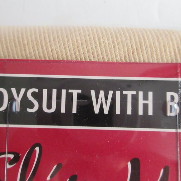 MeMoi SlimMe Bodysuit with Brief  Medium M/2 NUDE Short Sleeves NWT MSM-126 - Picture 4 of 15